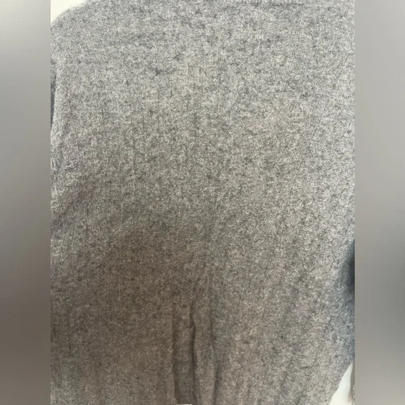 Zara Channel Sweater Heathered Gray - Picture 7 of 8